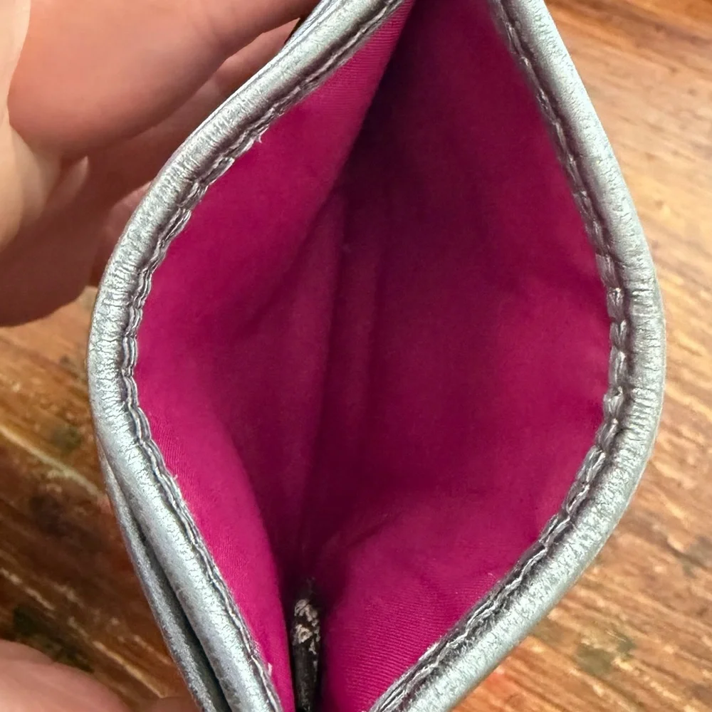 Coach Black and Silver Wallet - Picture 5 of 5